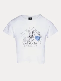 Réalisation Par Tees|Tops^Bunny Tee - Blue Heart BlueHeart