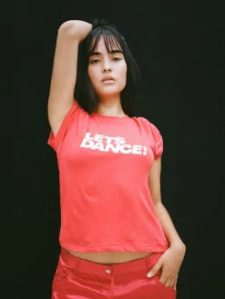 Réalisation Par Tees|Tops^Let's Dance Tee - Red