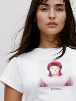 Réalisation Par Tees|Tops^Pin Ups Baby Tee - White