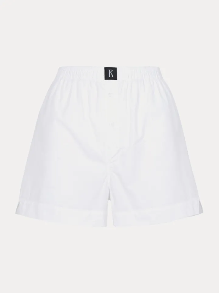 Réalisation Par Bottoms|Sleepwear^Réal Boxer Shorts - White