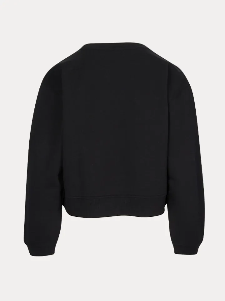 Réalisation Par Tops|Sweats^Réal Sweatshirt - Black