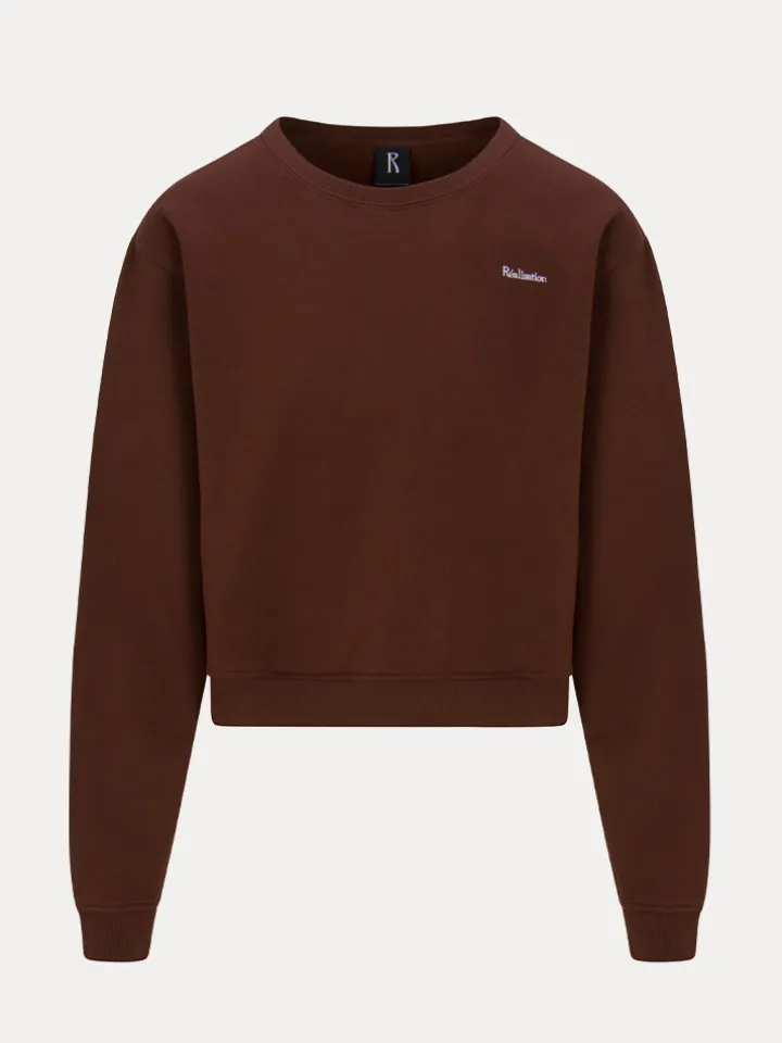 Réalisation Par Sweats|Tops^Réal Sweatshirt - Chocolate