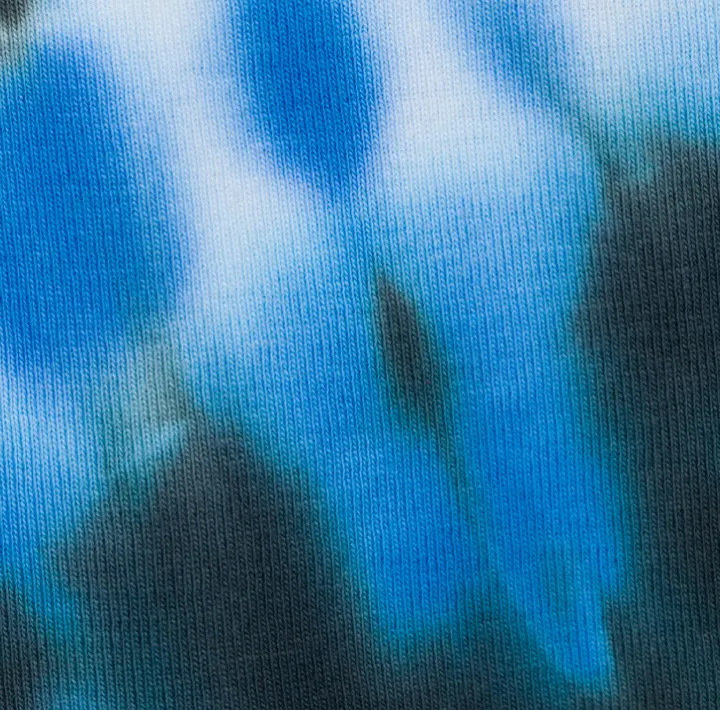 Réalisation Par Tees|Tops^Réal Tie Dye Logo Tee - Lagoon