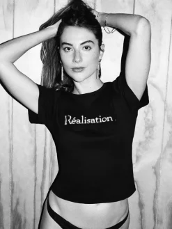 Réalisation Par Tees|Tops^Realisation Logo Tee - Black
