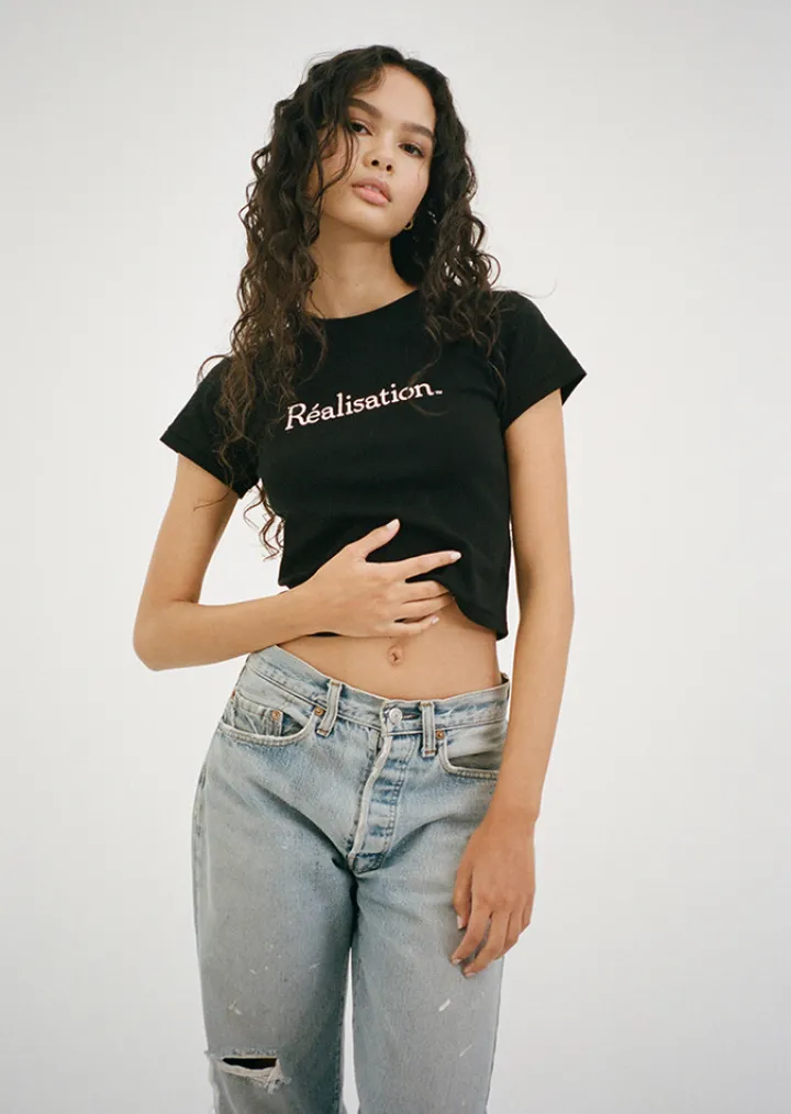 Réalisation Par Tees|Tops^Realisation Logo Tee - Black