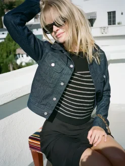 Réalisation Par Knitwear|Tops^The Ani Sweater - Pepé Stripe PepéStripe