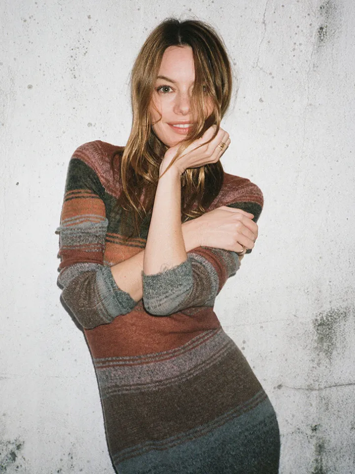 Réalisation Par Dresses|Knitwear^The Daphne - Dune Stripe DuneStripe