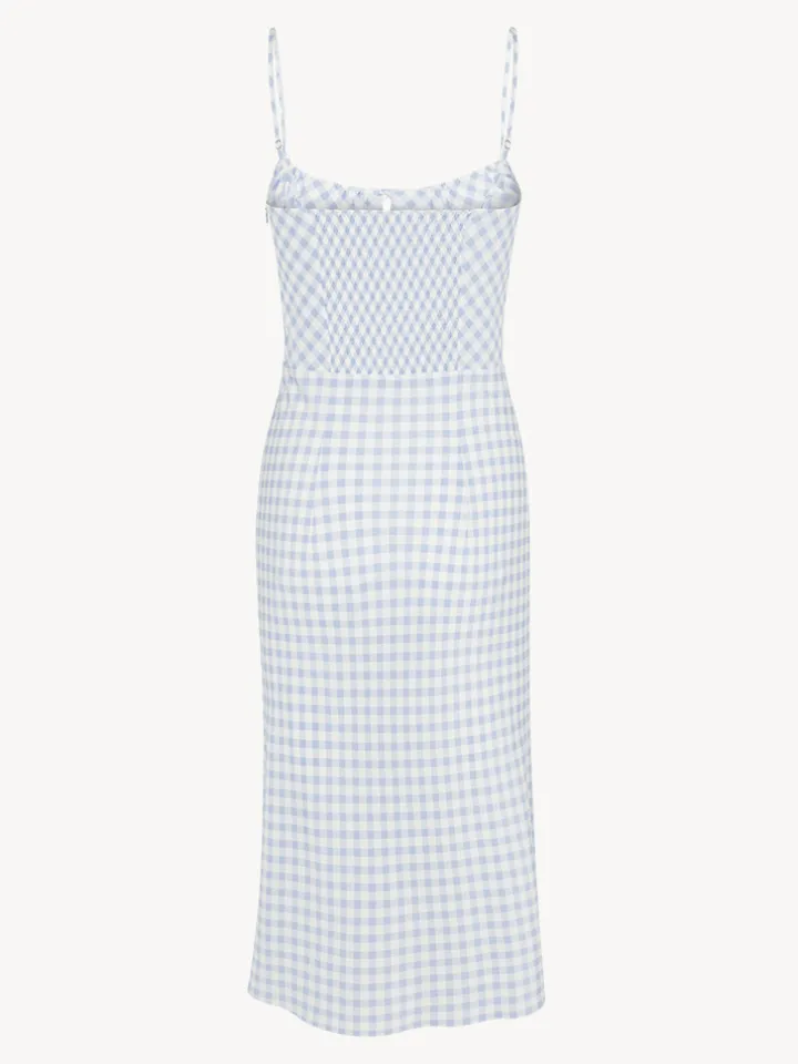 Réalisation Par Dresses^The Elsa - Blue Gingham BlueGingham
