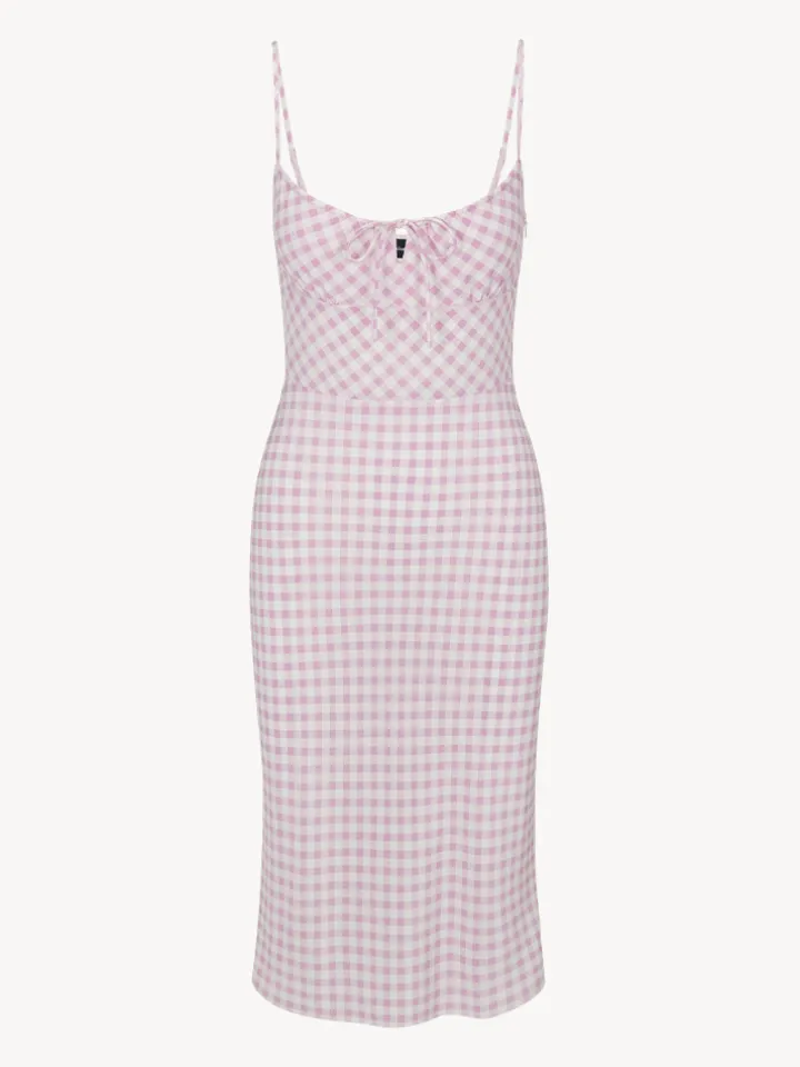 Réalisation Par Dresses^The Elsa - Pink Gingham PinkGingham
