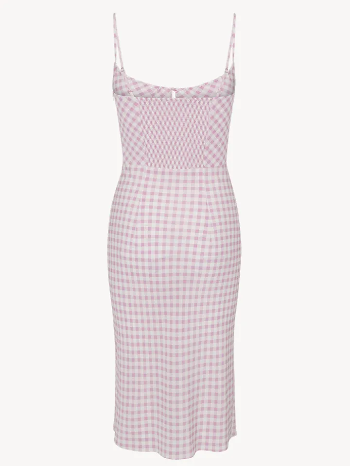 Réalisation Par Dresses^The Elsa - Pink Gingham PinkGingham