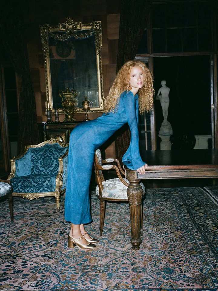 Réalisation Par Dresses^The Gia - Denim
