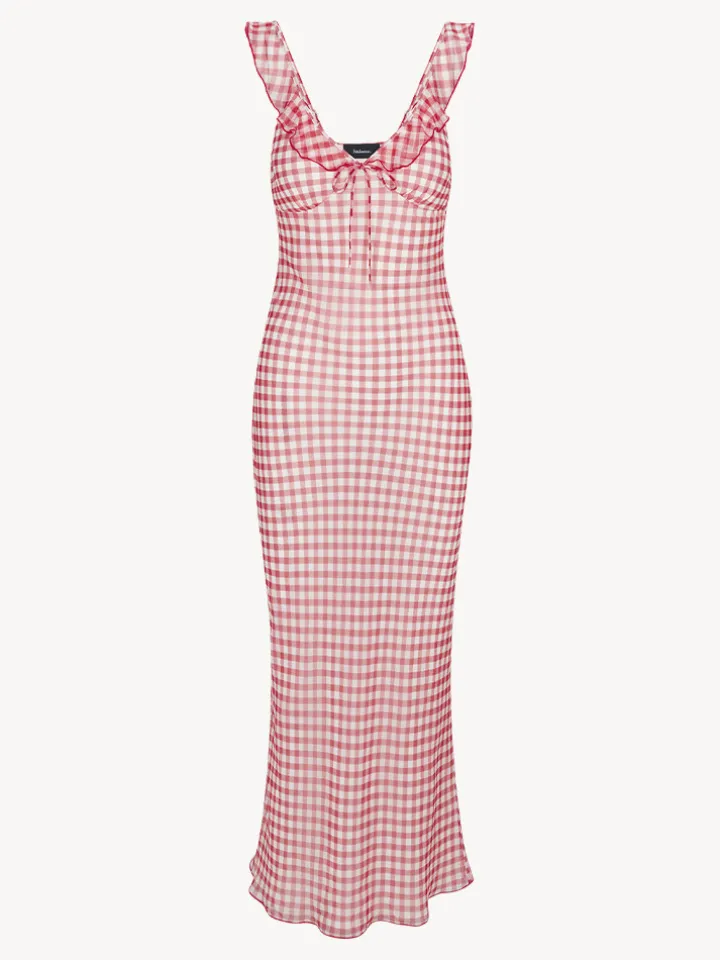 Réalisation Par Dresses^The Heidi - Rouge Gingham RougeGingham