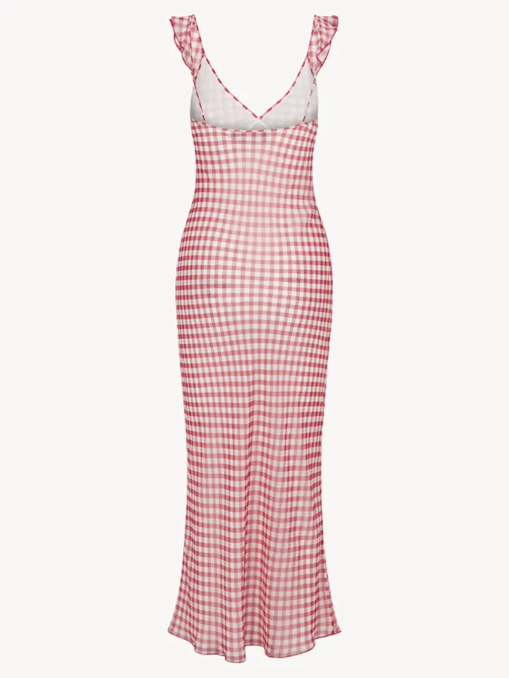 Réalisation Par Dresses^The Heidi - Rouge Gingham RougeGingham