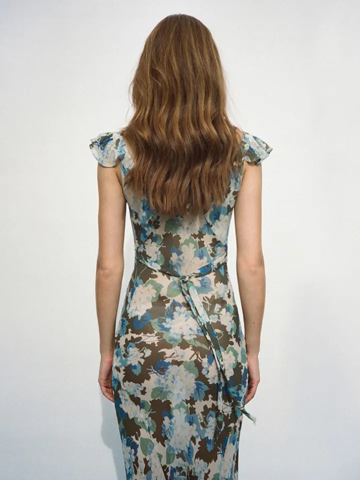 Réalisation Par Dresses^The Lila - Blue Hydrangea BlueHydrangea