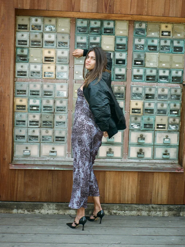 Réalisation Par Dresses^The Penelope - Purple Leopard PurpleLeopard