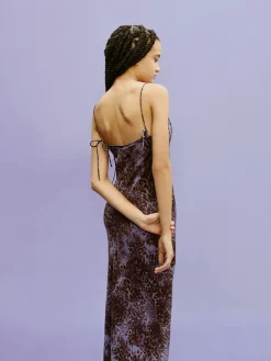 Réalisation Par Dresses^The Penelope - Purple Leopard PurpleLeopard