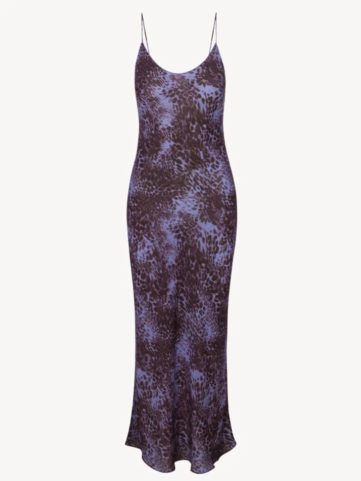 Réalisation Par Dresses^The Penelope - Purple Leopard PurpleLeopard