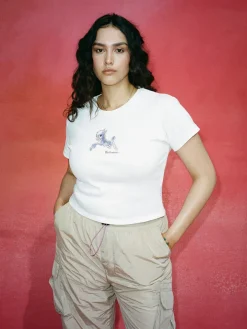 Réalisation Par Tees|Tops^The Pony Baby Tee - White