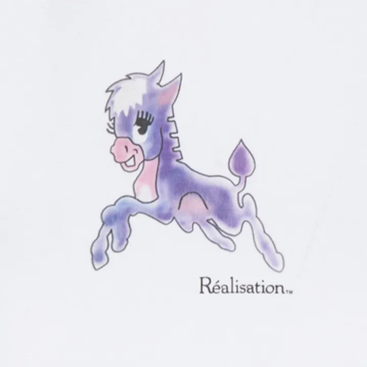 Réalisation Par Tees|Tops^The Pony Baby Tee - White