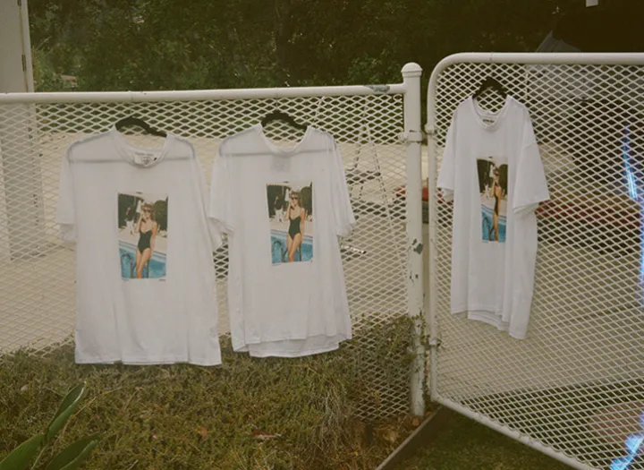 Réalisation Par Tops^The Poolside Tee - White