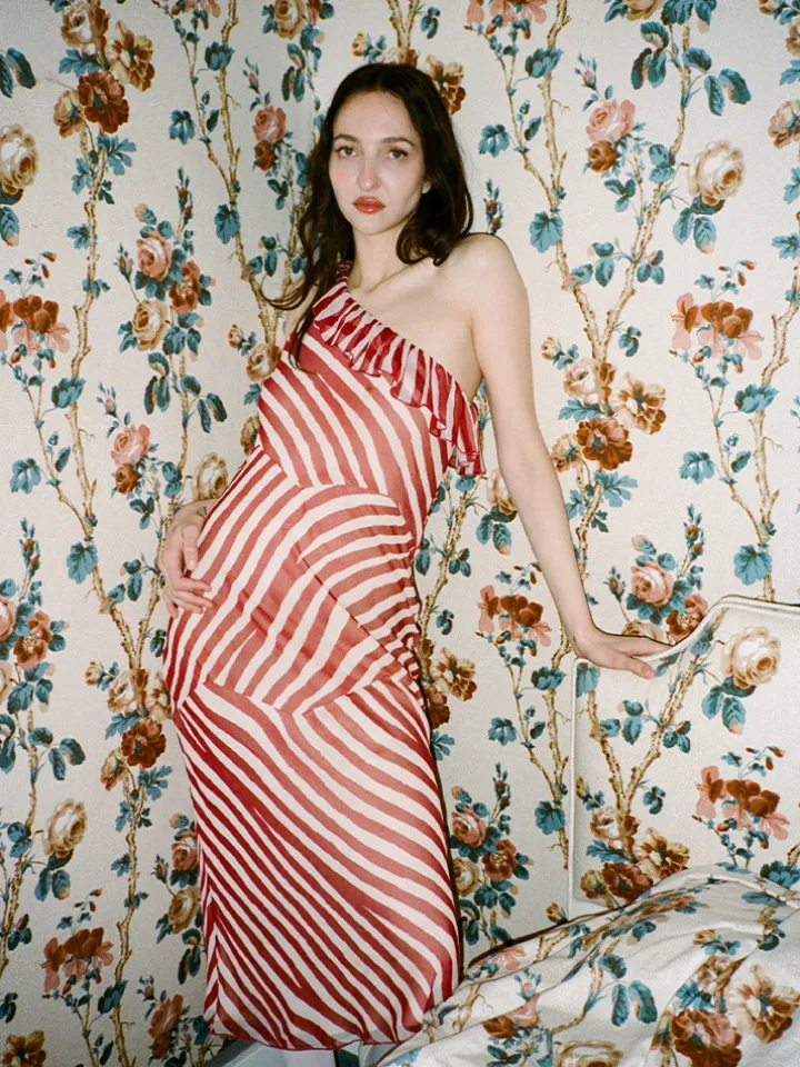 Réalisation Par Dresses^The Theodora - Candy Stripe CandyStripe