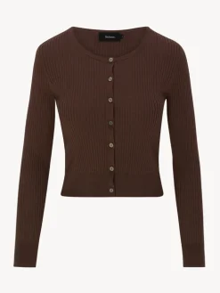 Réalisation Par Knitwear|Tops^The Winona Cardigan - Chocolate