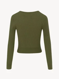 Réalisation Par Knitwear|Tops^The Winona Cardigan - Olive