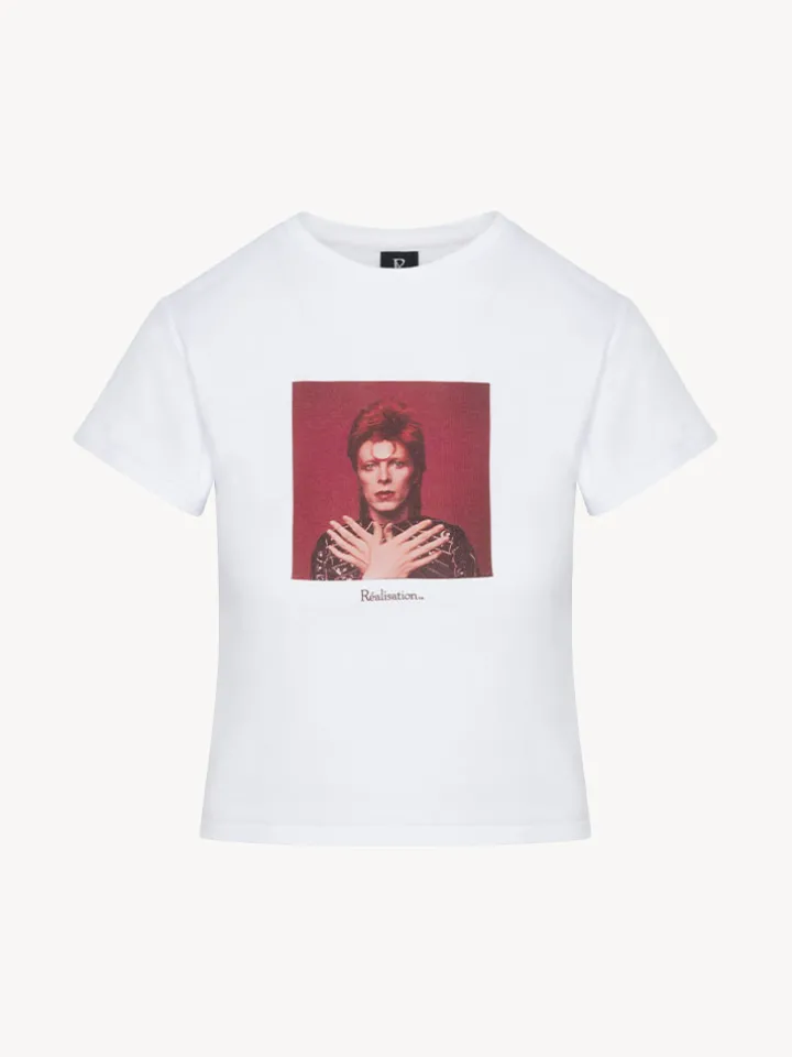 Réalisation Par Tees|Tops^Watch That Man Baby Tee - White