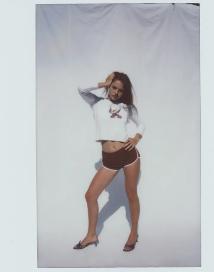 Réalisation Par Tees|Tops^Yee Ha! Long Sleeve Tee - White