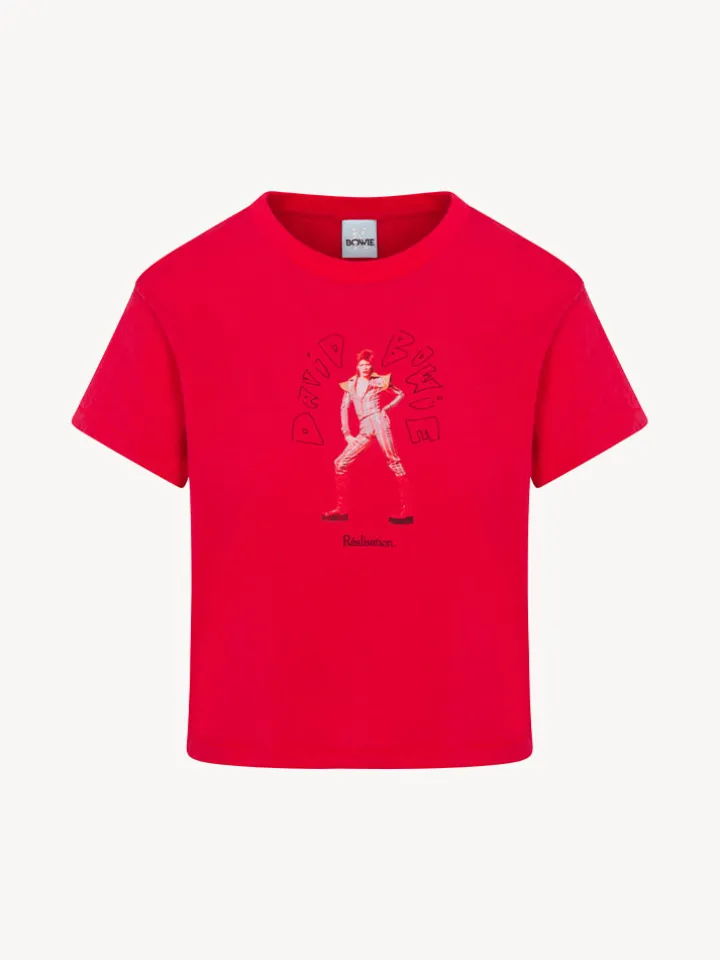 Réalisation Par Tees|Tops^Ziggy Stardust Tee - Red
