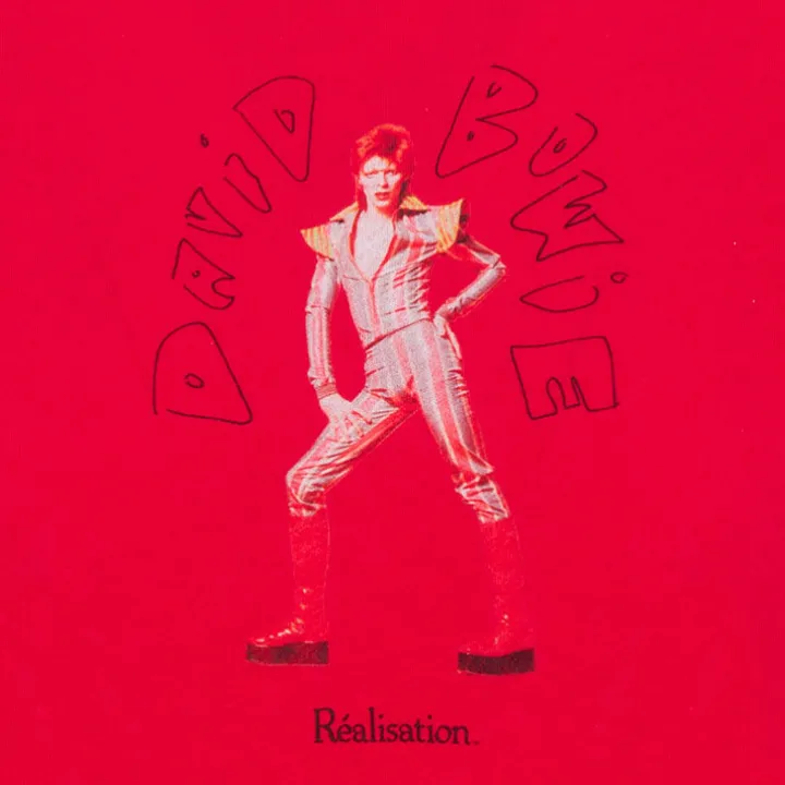 Réalisation Par Tees|Tops^Ziggy Stardust Tee - Red