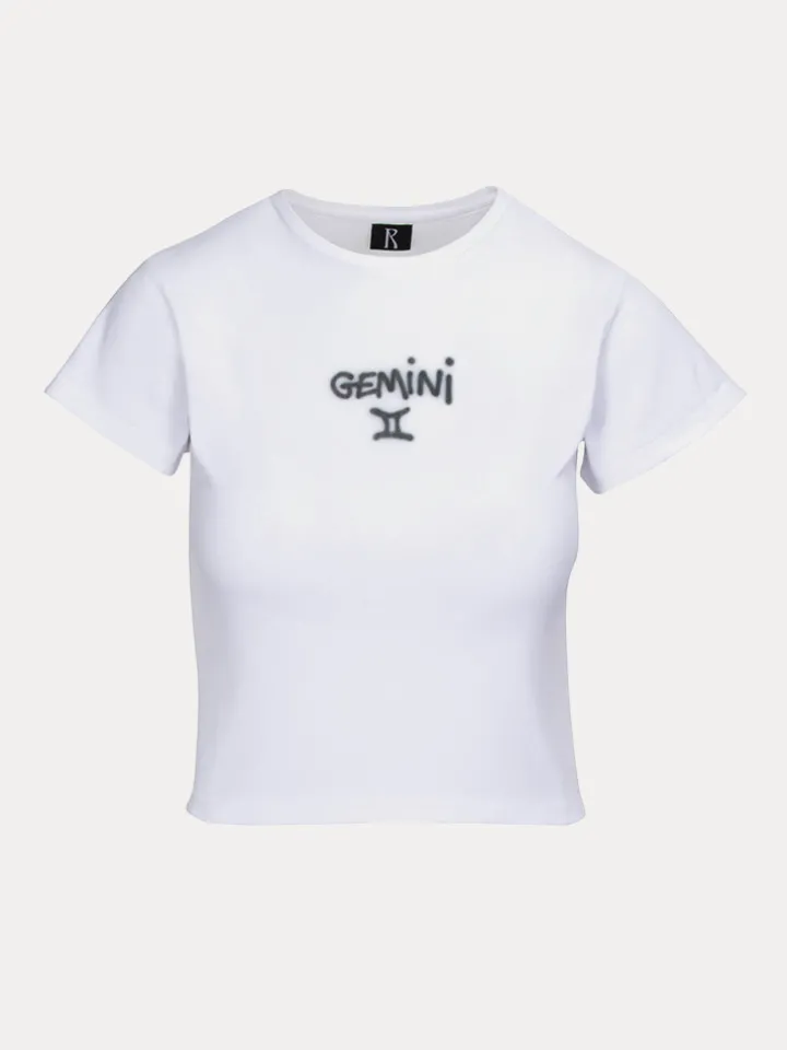 Réalisation Par Tees|Tops^Zodiac Tee - Gemini